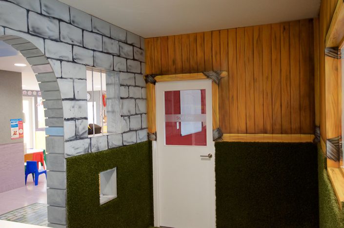 Builtwell ChoiceKids Childcare Centre Door detail by Builtwell Builders for an Auckland childcare centre.