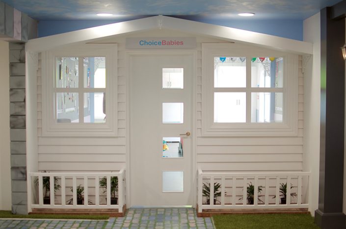 Builtwell ChoiceKids Childcare Auckland Playhouse facade for the babies room